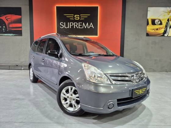 NISSAN GRAND LIVINA 1.8 S 16V FLEX 4P MANUAL NISSAN GRAND LIVINA 1.8 S 16V FLEX 4P MANUAL